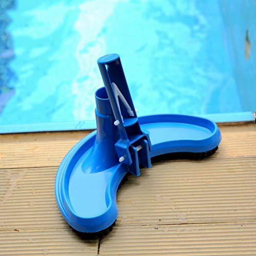 IMIKEYA Cabeça de Limpeza de Piscina com Escovas Ferramenta de Limpeza de Piscina Equipamento de Lim