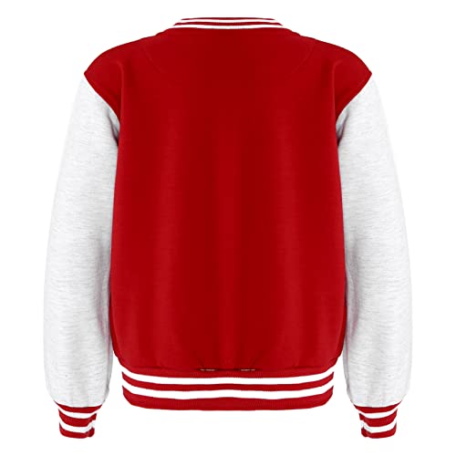Kids Boys Varsity Jacket Letterman Jacket Baseball School College Jacket Long Sleeve Bomber Jacket Coats2