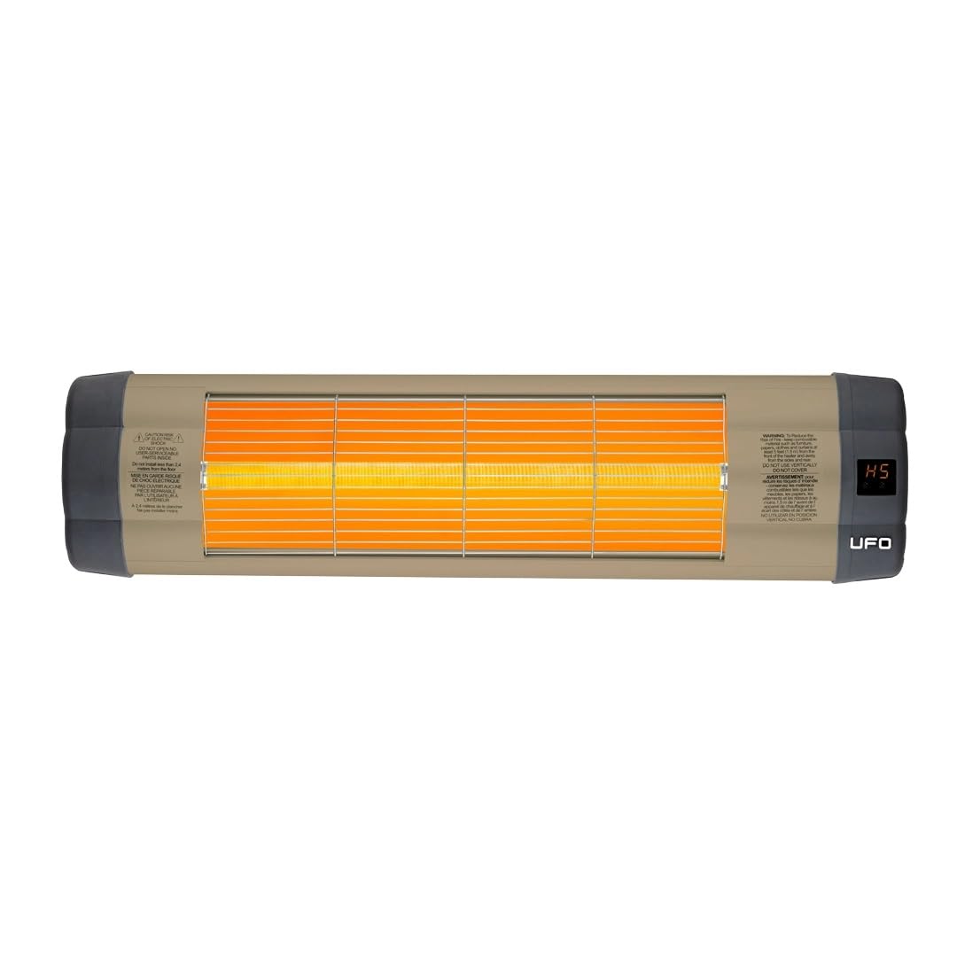 UFO UK-15, 1500-Watt Wall Mount Infrared Heater with Remote Control