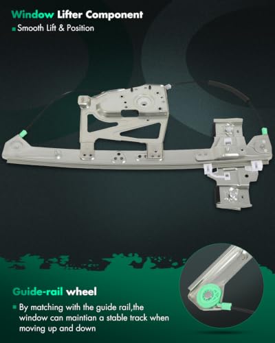 Image of SCITOO Front Left Power Window Regulator Without motor Fit for 2006-2009 for Cadillac DTS, 749-194