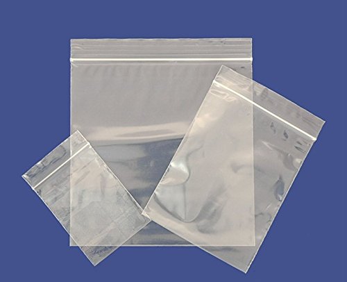 1000 15" x 20" (Size 17) SURELOCK Grip Seal Zip Lock Poly Polythene Plastic Clear Bags - Wholesale Bulk Prices (1000 15" x 20")
