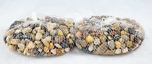 Calibonsai 3 Lbs. Decorative Pebbles for Bonsai Humidity/Drip Tray, Top Dressing, Lucky Bamboo & Zen...