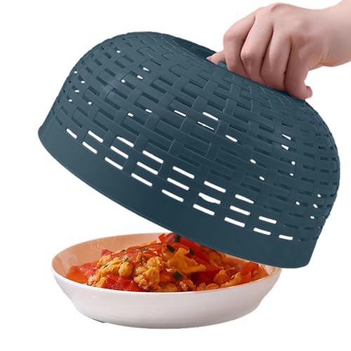 Cubiertas de alimentos para exteriores, antimosquitos redondas, para pícnics, colador, contenedor de lavado de frutas, cuenco de lavado de uvas, para el hogar, restaurante