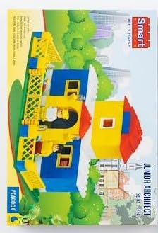 Peacock Junior Architect Building Blocks Set for Kids | Smart Series, Creative Construction, Colourful Bricks, Ages 3 and Above, Imaginative Play-image-13