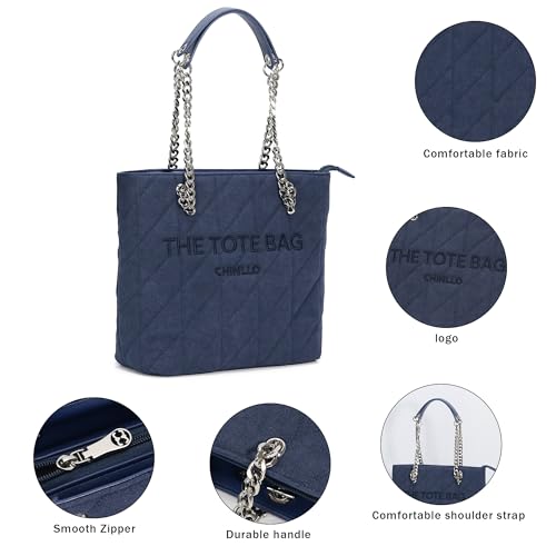 Image of Chinllo Tote Bag for Women, Medium Top Handle Handbags Purse
