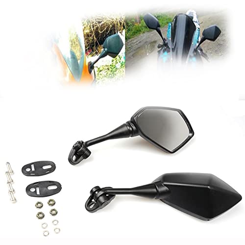 Espejos para motocicleta Kawasaki Ninja 300 400R 650 retrovisores laterales para carreras
