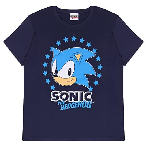 Camiseta de los Muchachos Sonic el Erizo de Sonic Estrellas Armada Cover