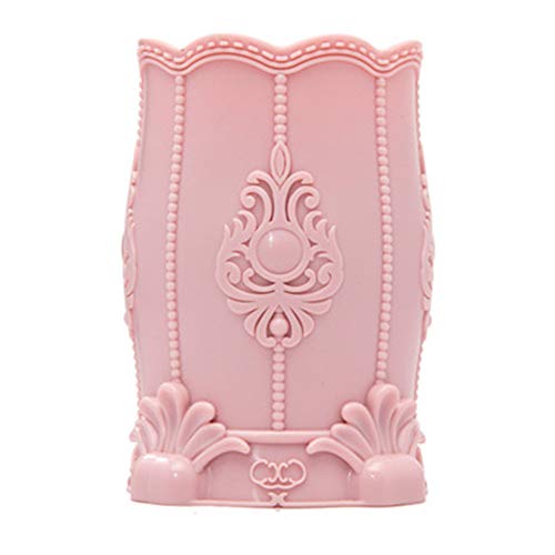 Preisvergleich Produktbild KUOZEN aufbewahrung Badezimmer aufbewahrung nagellack Make-up Pinselhalter Make-up Pinselhalter Roségold Schminktisch Organizer Make-up Pinselhalter pink