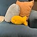 Snack Plushies Cheddar Fish Cracker Plush Toy – 10” Soft & Huggable Stuffed Animal Pillow – Cute Snack-Inspired Cuddly Gift for Kids & Adults
