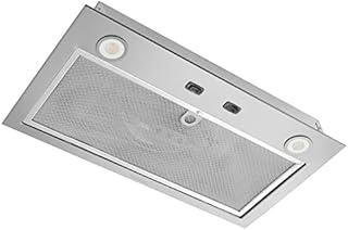 Broan-NuTone PM300SS Custom Power Pack Range Hood Insert with 2-Speed Exhaust Fan and Light, 300 Max Blower CFM, Stainless Steel, 21-Inch Built
