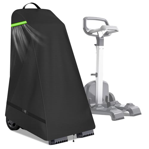 Cubierta para robot limpiador de piscinas, cubiertas para limpiador de piscinas, cubierta protectora a prueba de polvo para robot limpiador de piscinas, impermeable, 66 x 56 x 107 cm (Schwarz)
