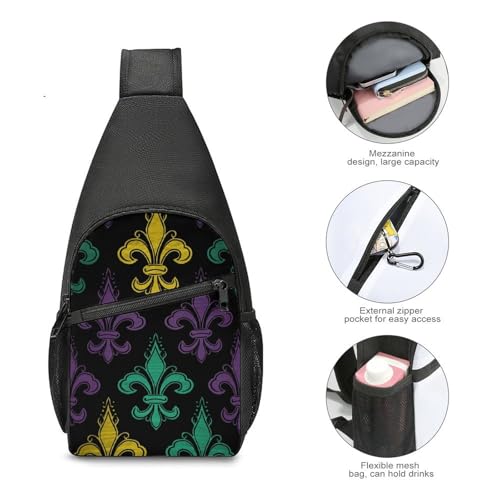Bolso tipo sling deportivo de gran capacidad para viaje miniatura 5