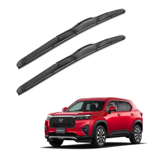 Image of Oshotto Frameless (O.E.M Type) Wiper Blades Compatible with Honda WR-v (24 inch / 14 inch)