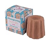 Lamazuna Shampoo solido all'arancia per capelli secchi, 1 pezzo da 60 g