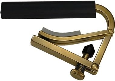 Shubb C2B ORIGINAL Capo flat - Classic, plain brass (for nylon string