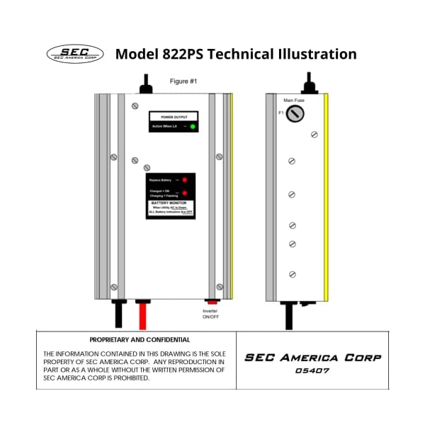 Pump Sentry 822 PS- Emergency Power for Sump Pumps by Sec America – Bild 6