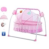 Cuna eléctrica para bebés Columpio de la Cuna 0-2 Edades E