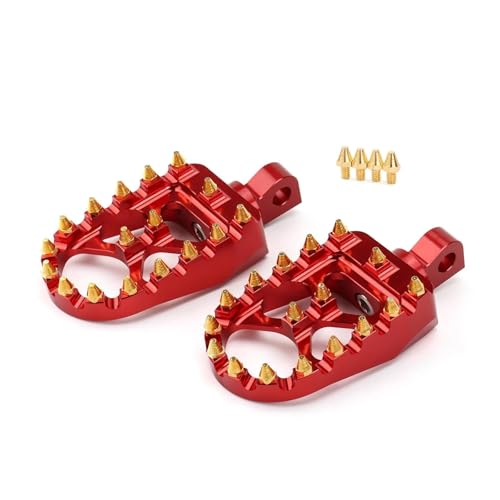 Repose-pieds larges moto pour soulager les jambes sur Harley Dyna FXDF et FLH