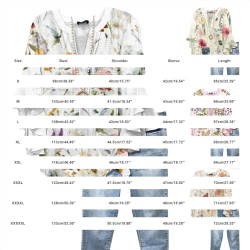 Boho Floral Printed Ruffle Bell Sleeve Tops Casual V-Neck Blouses - image 4