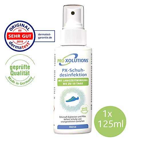 PX Schuhdesinfektion- Desinfektions-Spray mit Langzeitwirkung gegen Fusspilz, Nagelpilz & Bakterien