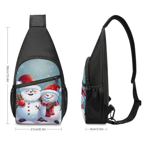 Bolso bandolera casual para senderismo y viaje unisex miniatura 2