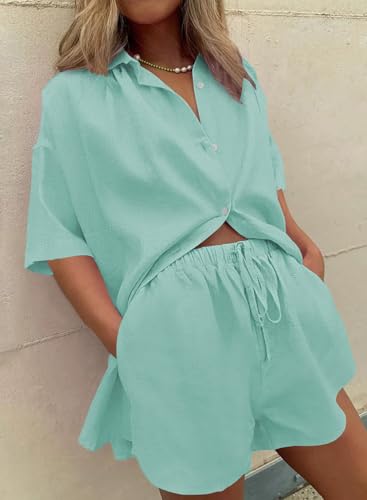 Image of Fixmatti Women Jumpsuit Low V Neck Drawstring Waisted Long Pant Romper Outfits
