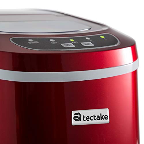 tectake Eiswürfelmaschine -diverse Farben- (Rot) – Bild 5