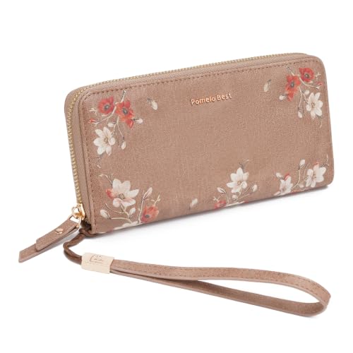 Image of Pomelo Best Wristlet Women Wallet Floral RFID Clutch Purse