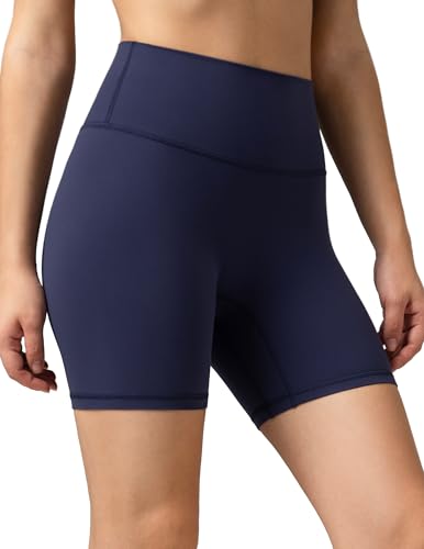 Colorfulkoala Dreamlux No Front Seam Capri Shorts — 6" High-Waist Biker Short