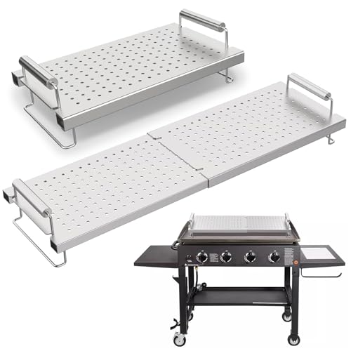 SafBbcue Adjustable Griddle Warming Rack