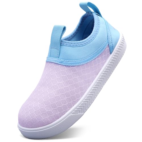 WateLves Toddler Water Shoes Kids Boys and Girls - Quick-Dry Multi-Purpose Casual Water Sneakers Slip On with Drainage Holes for Swim Walking Beach Vacation Essentials3