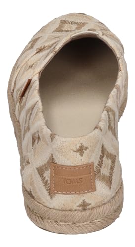 Image of TOMS Women's, Alpargata Rope Espadrille Slip-On, 7, Natural Geo