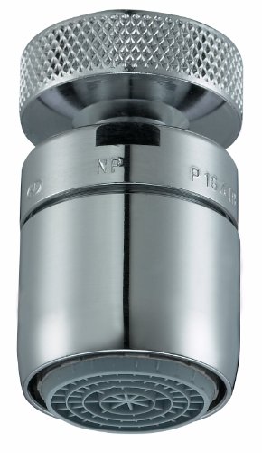 Perlator 11005798 Wassersparstrahler SLC mit Kugelgelenk mit Reduzierung, M22xM24, verchromt