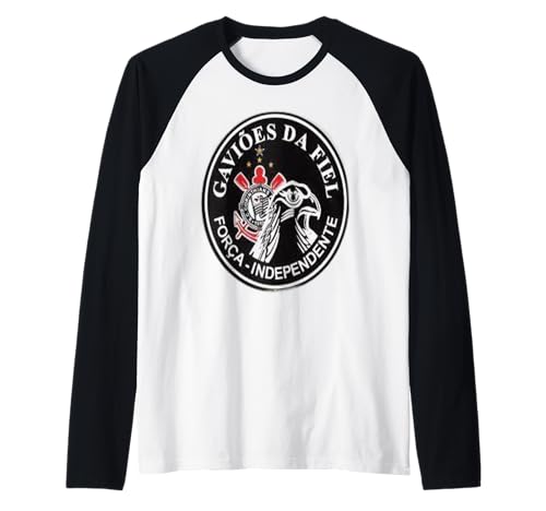 Corinthians - Camiseta ligera para fanáticos del fútbol Camiseta Manga Raglan