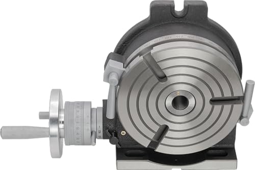 CME 8 inch Precision Adjustable Rotary Table 3 Slots