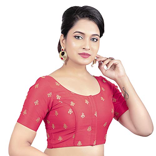 Image of Biyu Being With You Women's Art Silk Saree Blouse