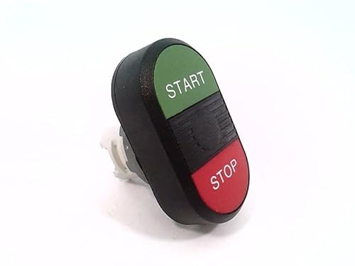 ABB MPD4-11B Operador de botão duplo, 22 mm, momentâneo, operador de descarga/descarga