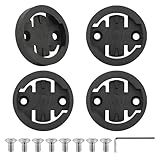 Halterung Fahrrad für Wahoo Elemnt Fahrradcomputer - Fahrrad Computer Halterung Vorbauhalterung Adapter Mount Fahrradhalterung Replacement Insert für Wahoo 4-tlg Ersatzset für Rennrad und Trekkingbike