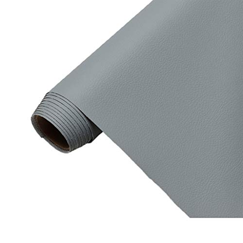 Tissu cuir simili souple au mètre gris clair canapé chaises sacs