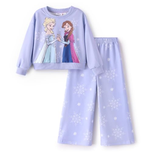 Image of Disney Outfits for Girls Long Sleeve Shirt Pocket Pant Toddler Sweatsuit