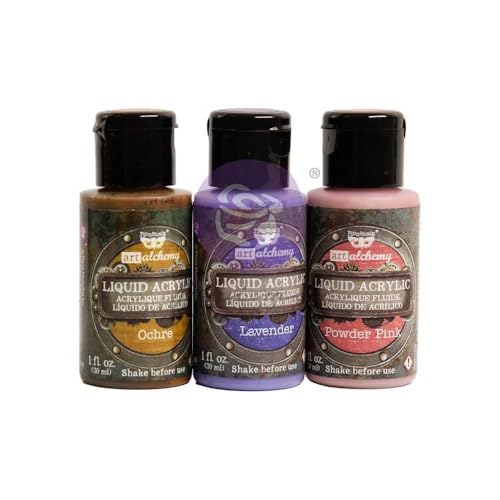 Finnabair Art Alchemy Liquid Acrylic Set-Sentimental