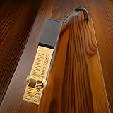 URPIZY Feinmessschieber für Spaltmessung, Messbereich 1-15 mm, mit Feinabstufung 0,5 mm, vernickelt, inkl. Lanyard, für Türen, Industrie und Bauinspektion