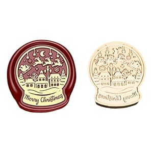 Zkydhbd Vintage Weihnachten Siegel Stempel