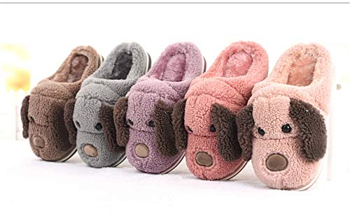 Adult and Children Cotton Slippers Dog Slippers Home Slippers Plush Slippers Animal Slippers2