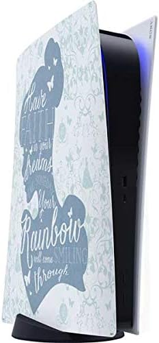 Skinit Decal Gaming Skin Compatible with PS5 Digital Edition Console - Officially Licensed Disney Princess Cinderella Art Design