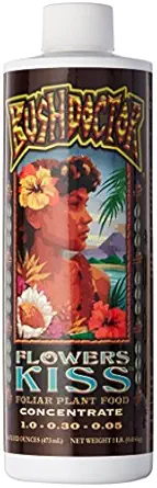 Fox Farm Bushdoctor Flowers Kiss Spray-on Fertilizer, 1-Pint