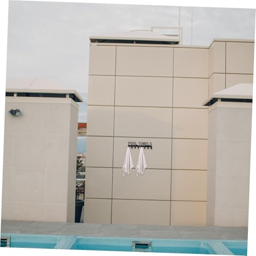 Gancho de piscina creativo para colgar ropa sin dañar las paredes de baño 6