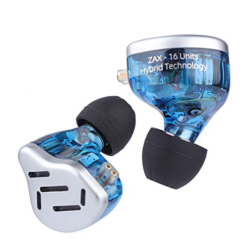Linsoul-KZ-ZAX-1DD7BA-Hybrid-Driver-HiFi-in-Ear-Earphones-with-Zin-Alloy-Shell-Detachable-2-Pin-075mm-OFC-Cable-Without-Mic-Blue
