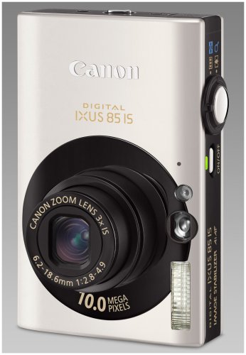 Canon Digital IXUS 85 IS Digitalkamera (10 MP, 3-fach opt. Zoom, 6,4cm (2,5 Zoll) Display, Bildstabilisator) schwarz – Bild 5