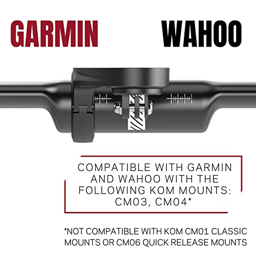 KOM Cycling compatible with GoPro Adapter for Garmin Bike Mounts and Wahoo Elemnt Mounts, Black - Image 4